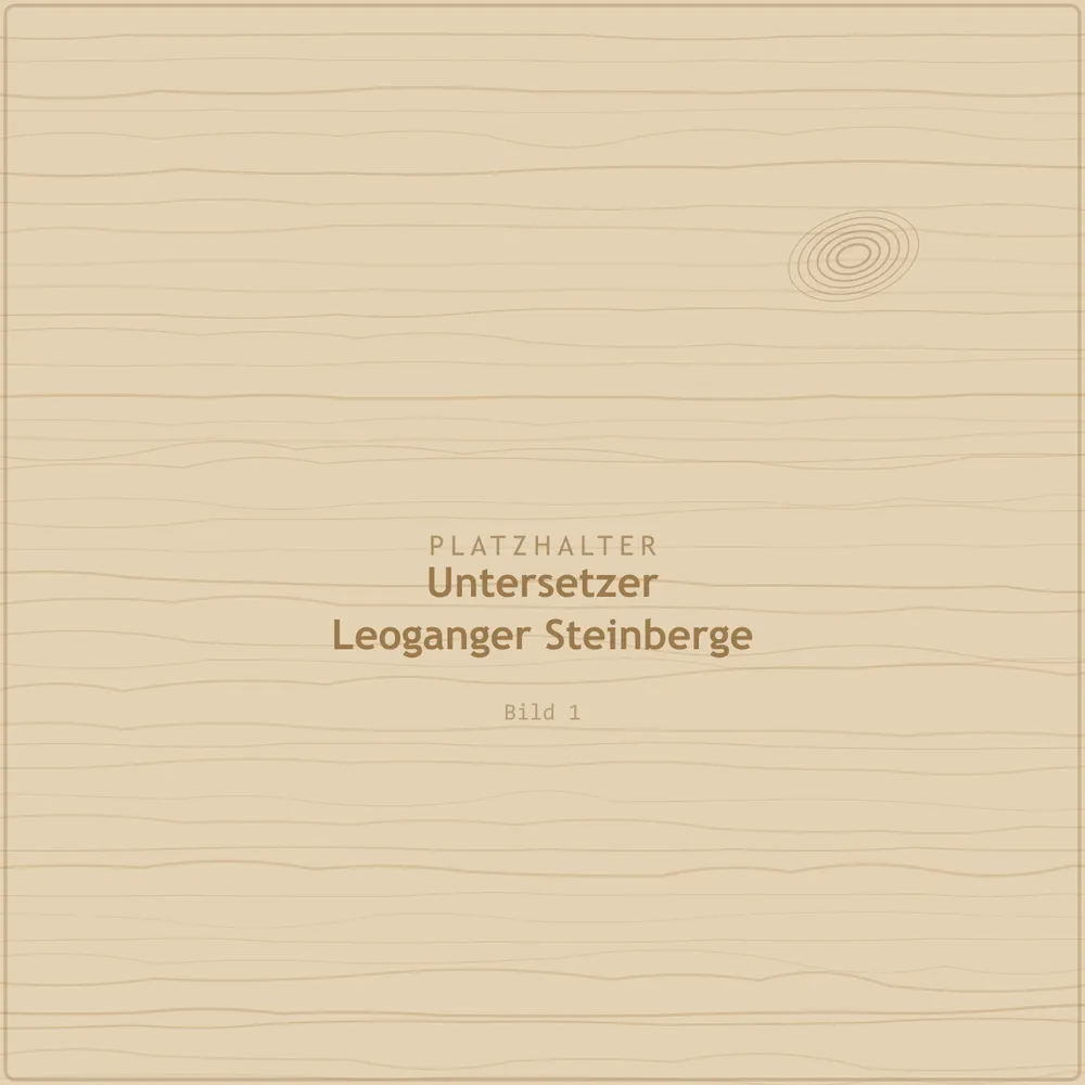Untersetzer „Leoganger Steinberge“ – 4er-Set