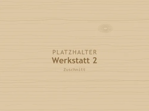 Zugeschnittene Rohlinge auf der Werkbank